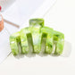 Beau - Geometric Marbled PS Alloy Hair Claw Clip