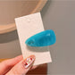 Beau - Oval Acetate Fiber Barrette Style Hair Clip