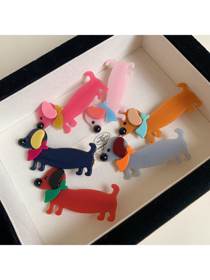 Beau - Cute Dachshund-shaped Hair Clip