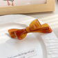 Beau - Adorable Asymmetrical Bow Hair Clips