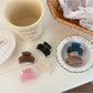 Beau - Geometric Half Round Plastic Claw Clip