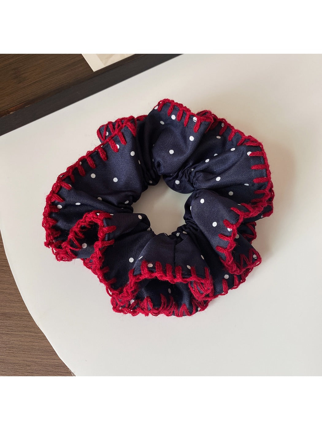 Gifty - Color Block Polka Dot Hair Tie
