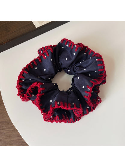 Gifty - Color Block Polka Dot Hair Tie