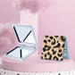 Mirroray - Square Dual Sided Print Compact Mirror