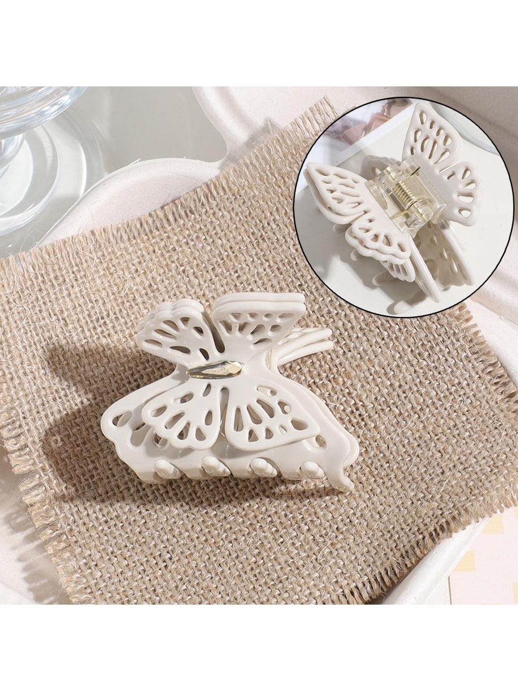 Beau - Sweet Style Openwork Butterfly Claw Clip