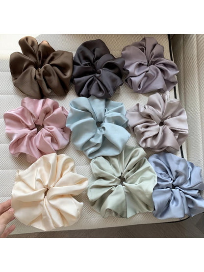 Gifty - Solid Color Satin Hair Ring