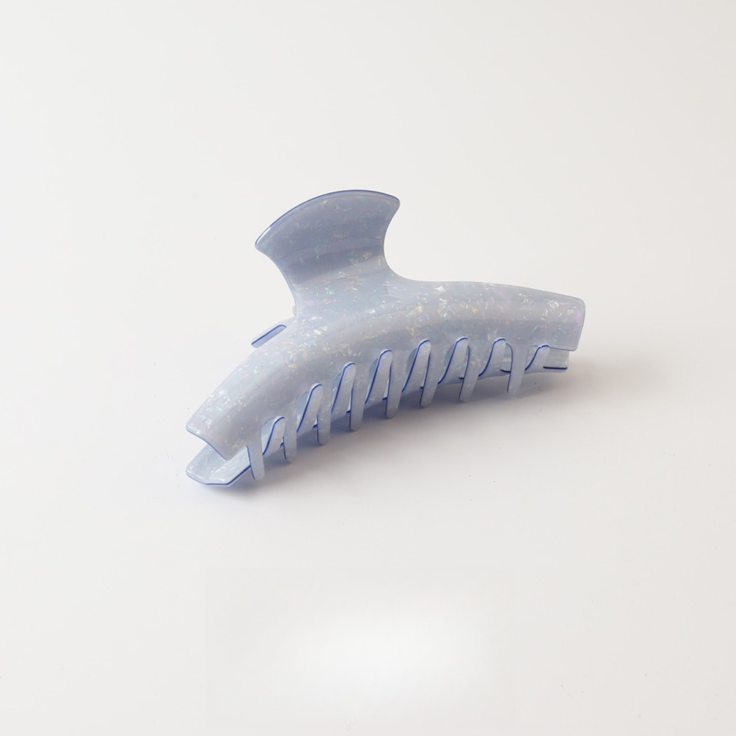 Beau - Simple Curved PVC Geometric Claw Clip