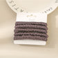 Gifty - Solid Color Crinkle Hair Tie Set