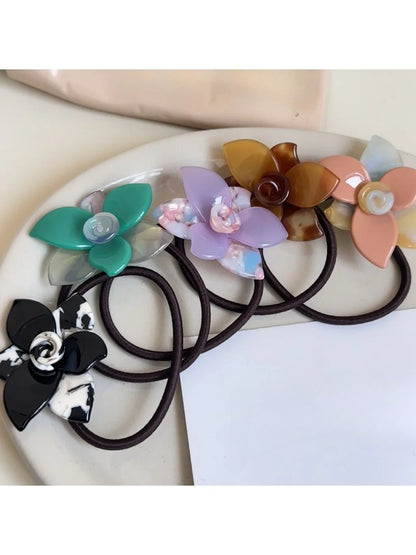 Gifty - Elegant Rose-Shaped Hair Tie