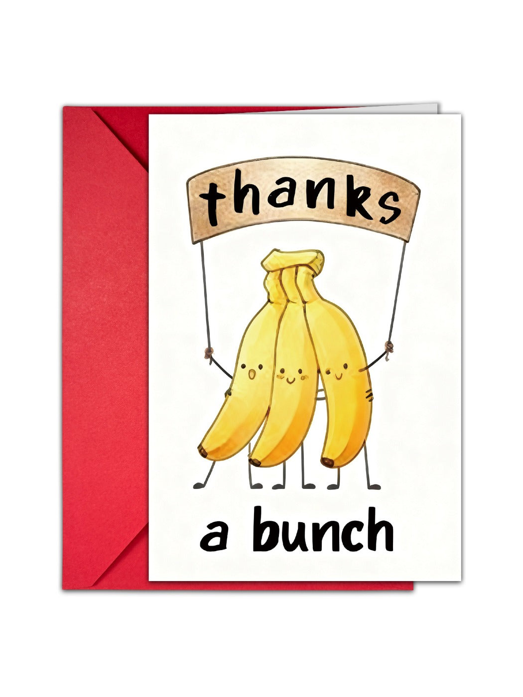 Carduria - Fruit Pattern Thank You Greeting Card