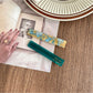 Beau - Simple Short Bar PVC Side Hair Clip Set
