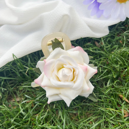 Beau - Bright Rose Shape Sweet Style Claw Clip