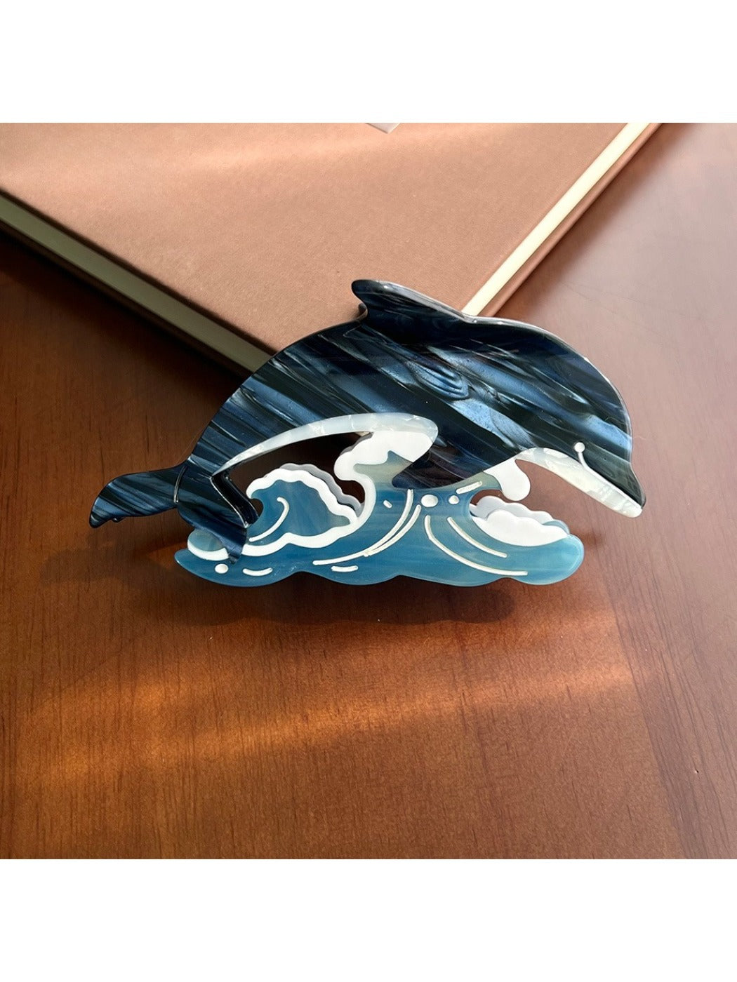 Beau - Curved Dolphin Hair Clip