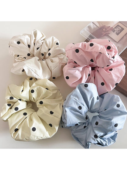 Gifty - Soft Voluminous Polka Dot Scrunchie