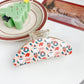 Beau - Classic Christmas Theme Print Claw Clip
