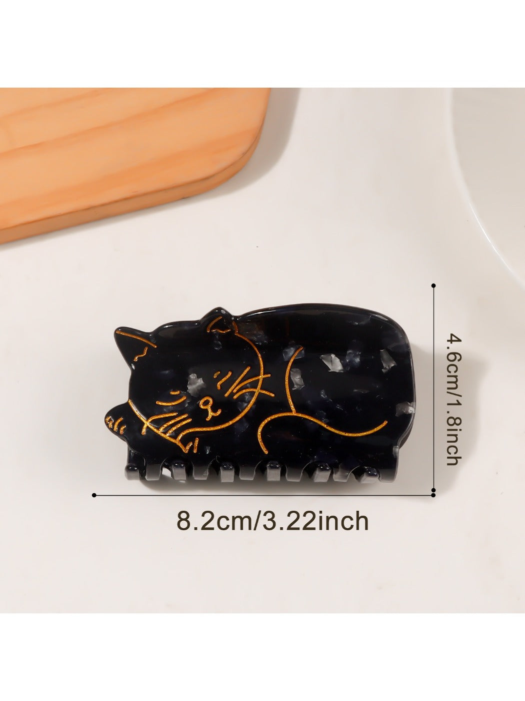 Beau - Adorable Cat Shaped Hair Claw Clip