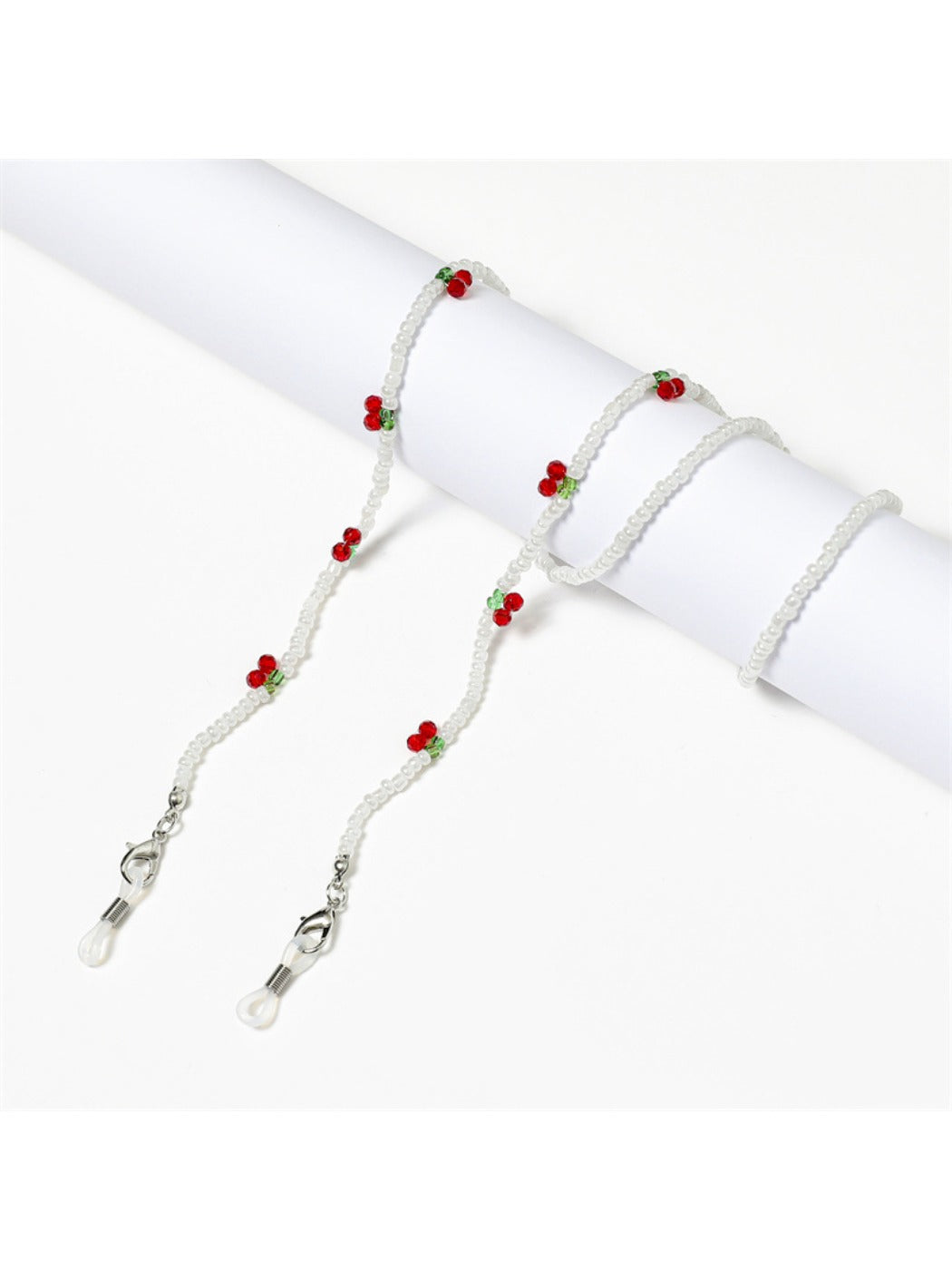 Velra - Cherry Beaded Eyeglass Strap
