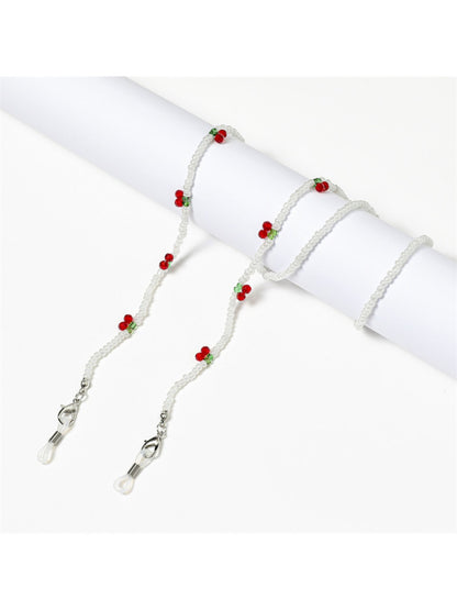 Velra - Cherry Beaded Eyeglass Strap