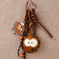 Keypus - Cookie Design PU Alloy Bag Charm Keychain