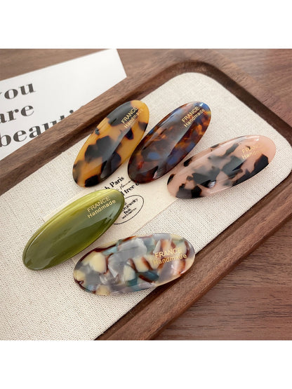 Beau - Vintage Style Oval Hair Clip
