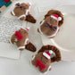 Gifty - Christmas Gingerbread Man Hair Accessories