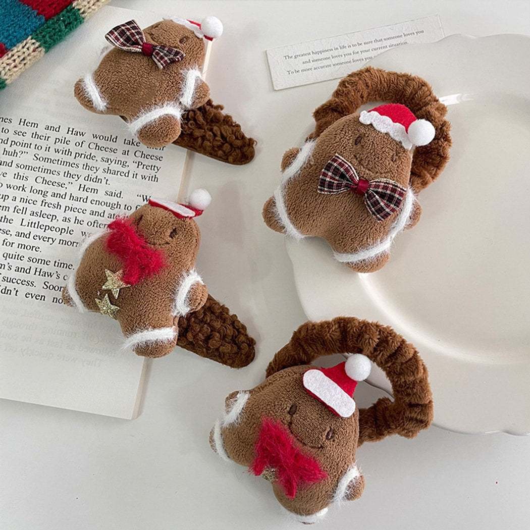 Gifty - Christmas Gingerbread Man Hair Accessories