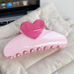 Beau - Sweet Style Heart Detail Claw Clip
