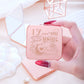 Mirroray - Engraved Cover Portable Touch Up Makeup Mirror