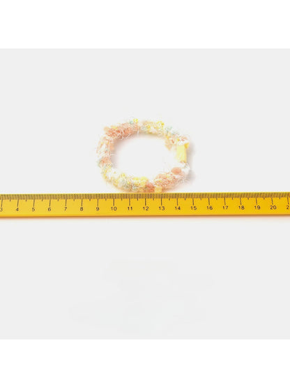 Gifty - Sweet Candy Color Plush Scrunchies Set