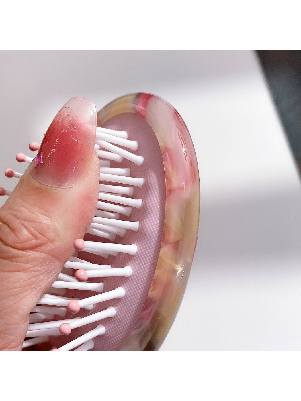 Camerow - Vintage Acetate Hair Comb Portable Massage Brush