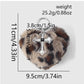 Keypus - Y2K Leopard Heart Cross Bag Charm Keychain