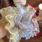 Gifty - Lace Mesh Scrunchie Oversized Floral Hair Tie