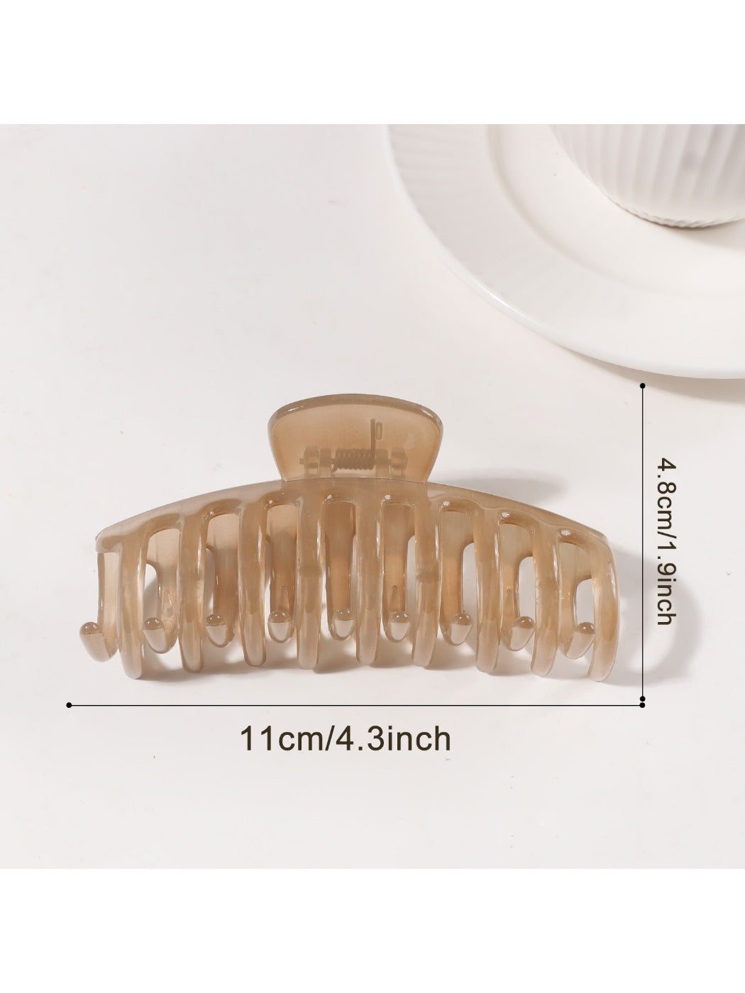 Beau - Jelly Color Claw Clip