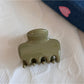 Beau - Plastic and Alloy Rounded Rectangle Claw Clip
