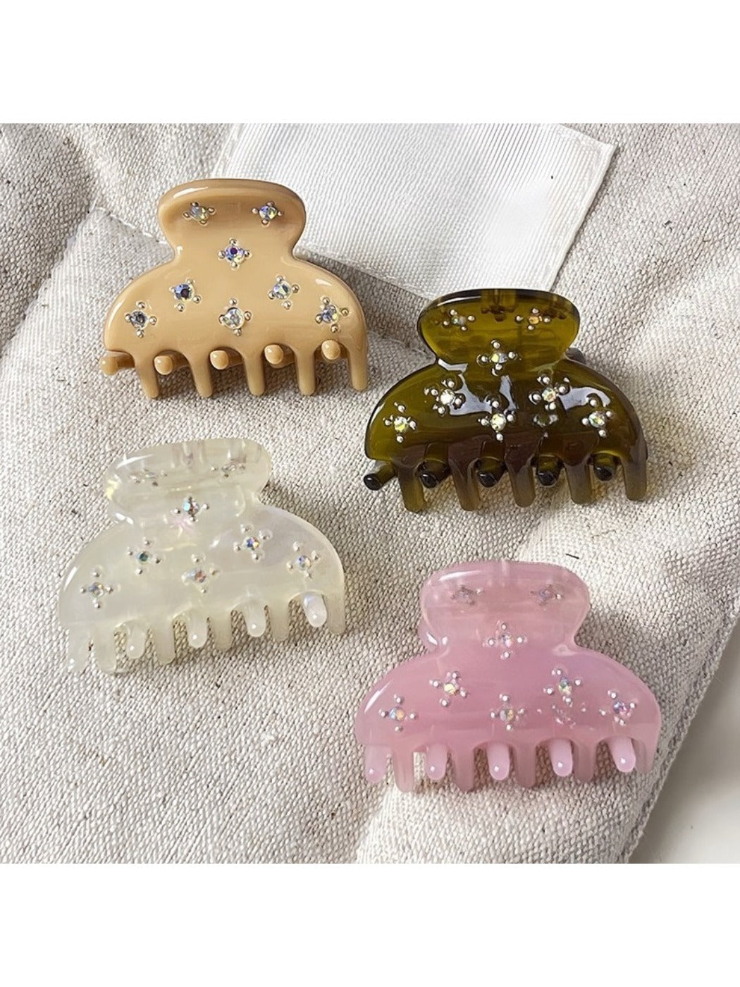 Beau - Small Half Moon Hair Claw Clip