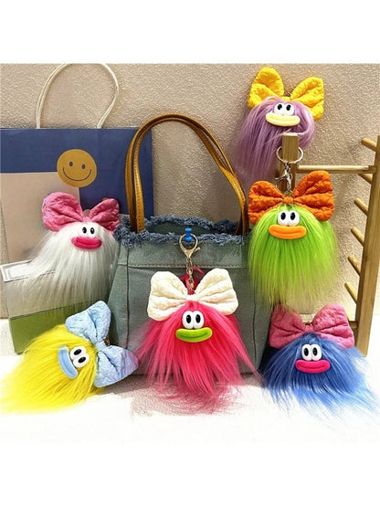 Keypus - Funny Bow Doll Bag Charm Keychain