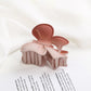 Beau - Plastic Gradient Bow Claw Clip