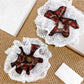 Gifty - Red Plaid Lace Hair Tie