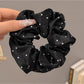 Gifty - Soft Polka-Dotted Satin Scrunchies
