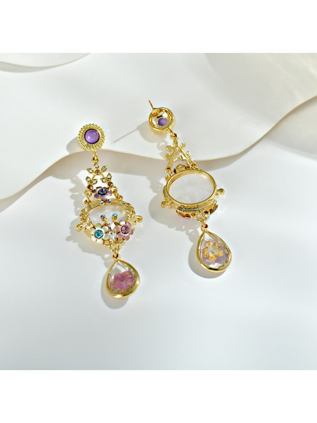 Earedge - Elegant Teardrop Drop Earrings
