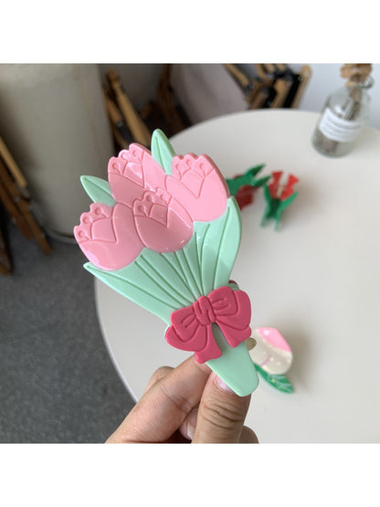 Beau - Cute Flower Hair Clip Acetate