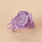 Beau - Rose Shape Plastic Hair Clip