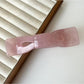 Beau - Minimalist Bow Shaped Hair Claw Clip