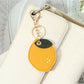 Keypus - Cute Faux Leather Fruit Key Ring Keychain
