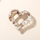 Beau - Vintage Heart Shaped Claw Clip