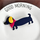 Beau - Cute Acetate Dachshund Hair Clip