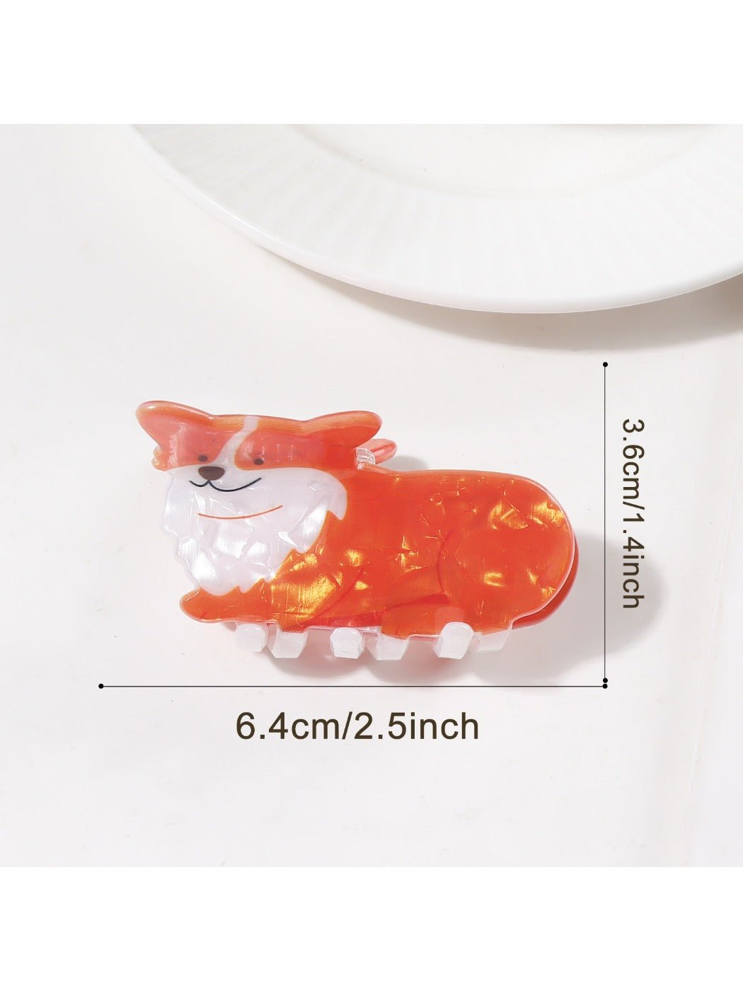 Beau - Cat and Dog Shaped Hair Claw Clips