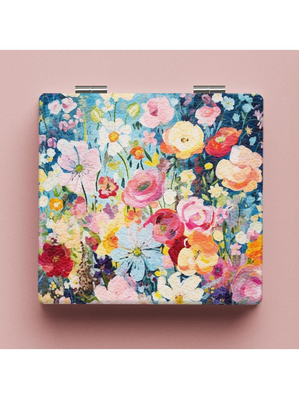 Mirroray - Elegant Floral Pattern Makeup Mirror