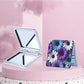 Mirroray - Cute Floral Print Makeup Mirror