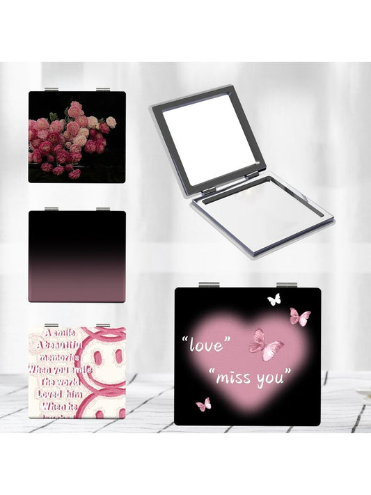 Mirroray - Y2K Style Pink Tones Makeup Mirror